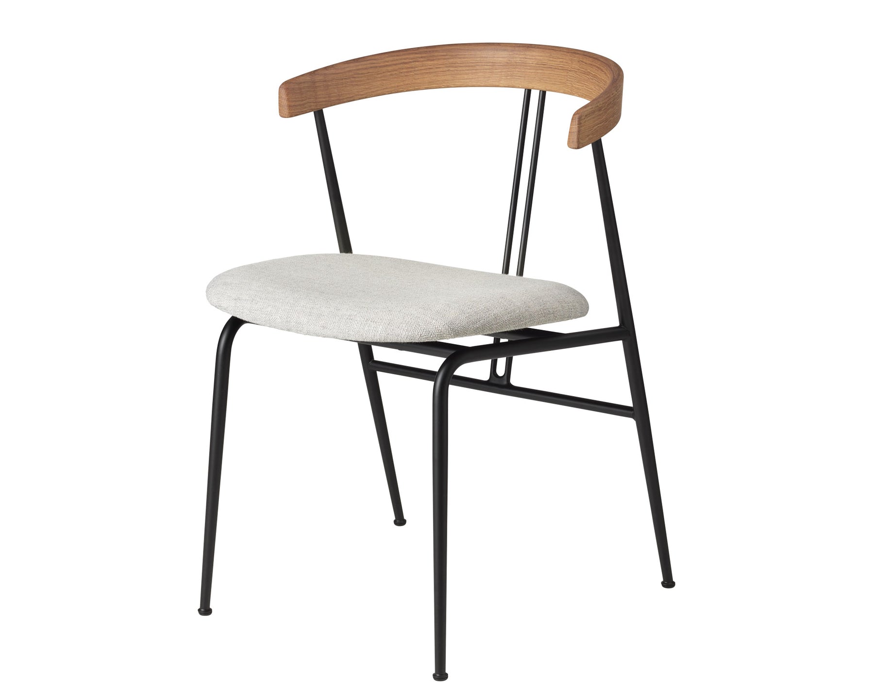 Violin Dining Chair - Wood Backrest
