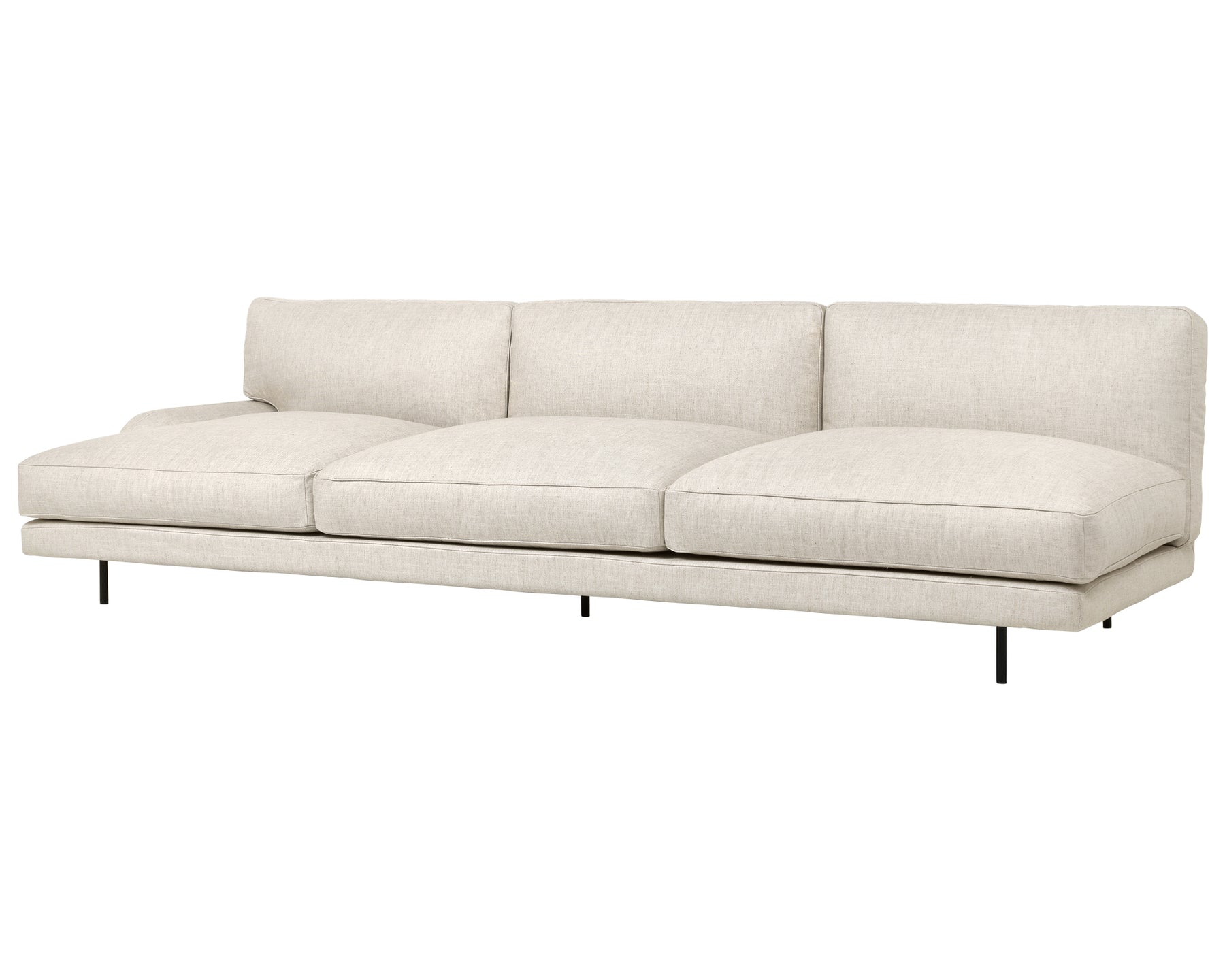 Flaneur Module - 3 Seater w/ Right Armrest