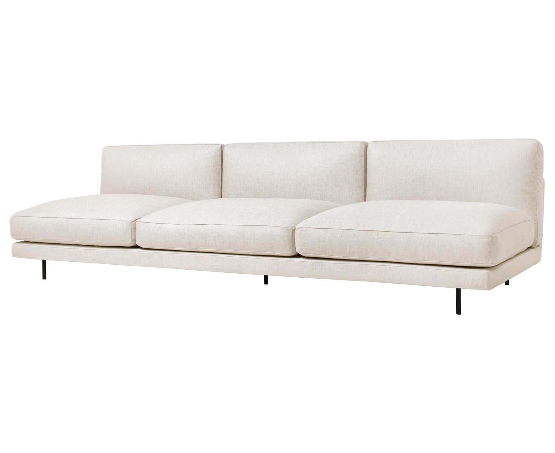 Gubi Flaneur Module - 3 Seater W/Out Armrest | DSHOP