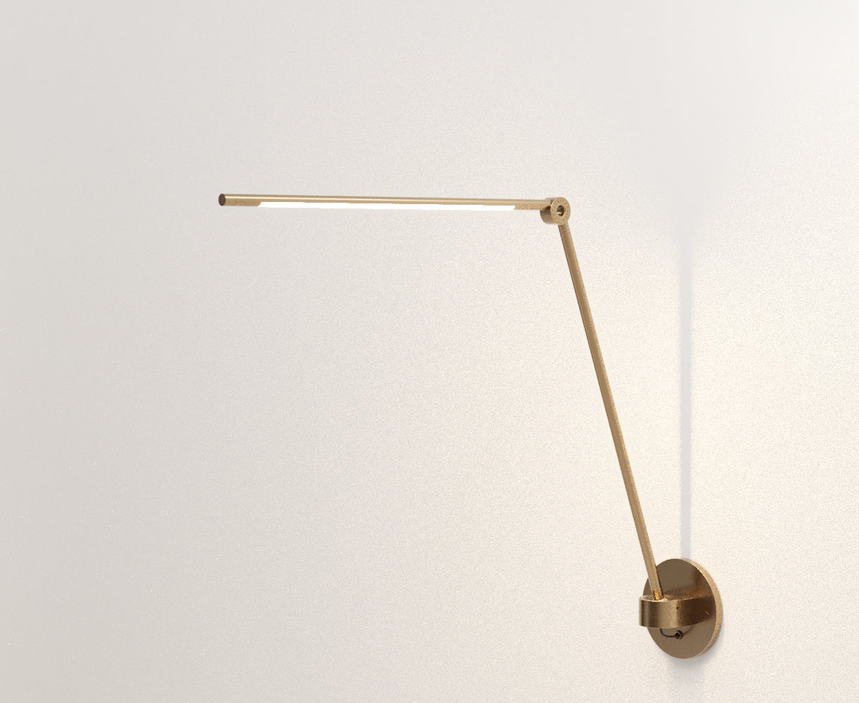 Minimal Brass Wall Lamp | DSHOP