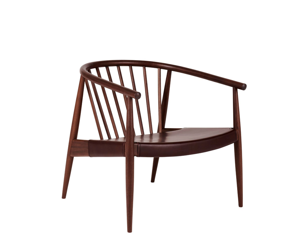 L.Ercolani Reprise Chair with Hide Seat | DSHOP