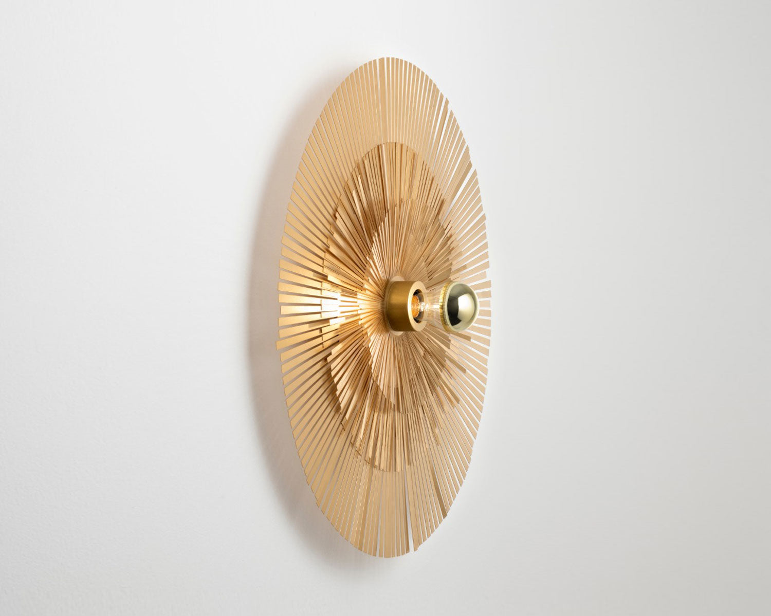 Brass Disc Sconce | DSHOP