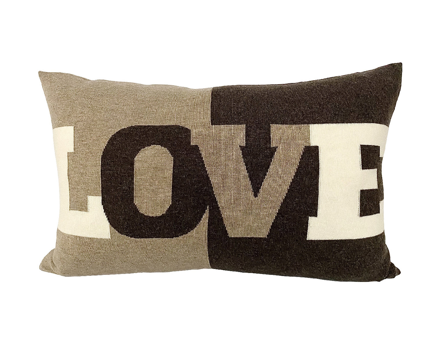 Cashmere Love Pillow - Brown