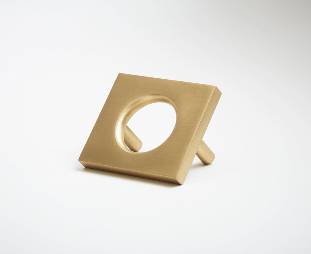 MOD-1.5S Knob in Satin Brass