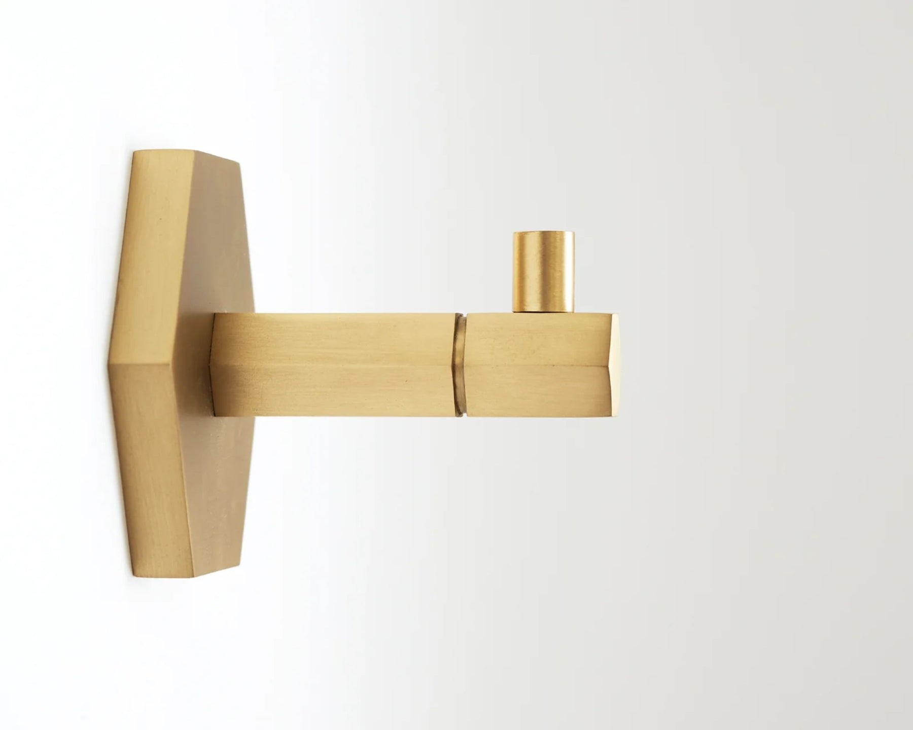Satin Brass Bathrobe Hook | DSHOP
