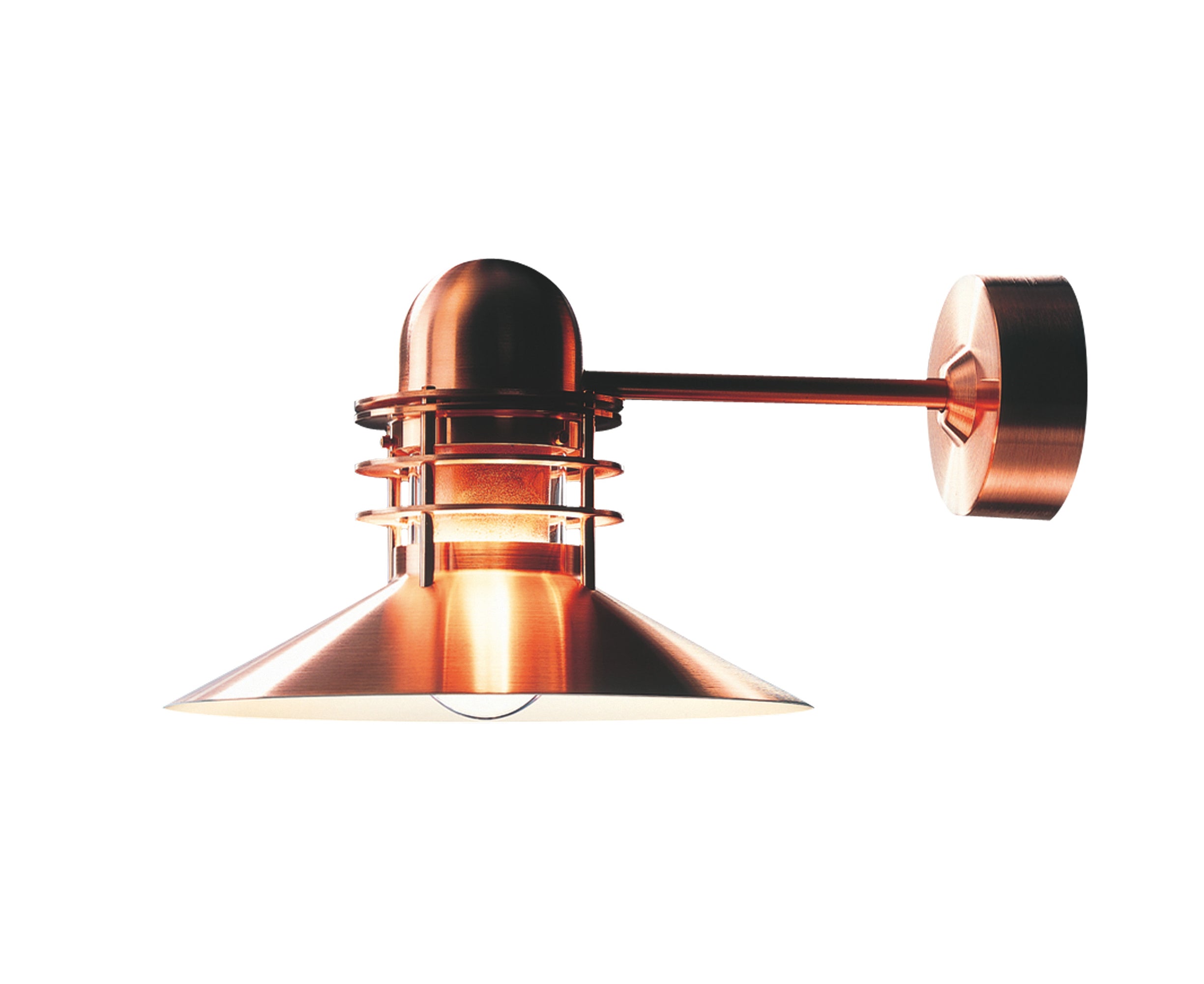 Sløset Diskant boks Nyhavn Wall Lamp - Copper by Louis Poulsen | DSHOP