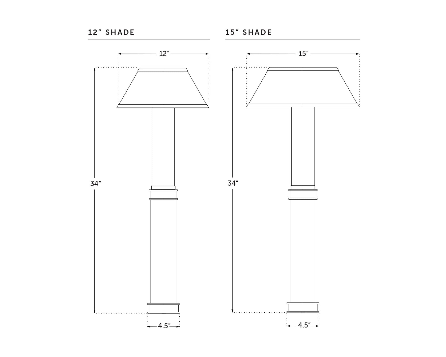 Tall Thin Table Lamps | DSHOP