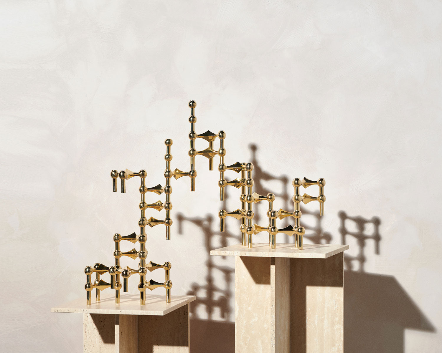 Modern Brass Candelabra | DSHOP