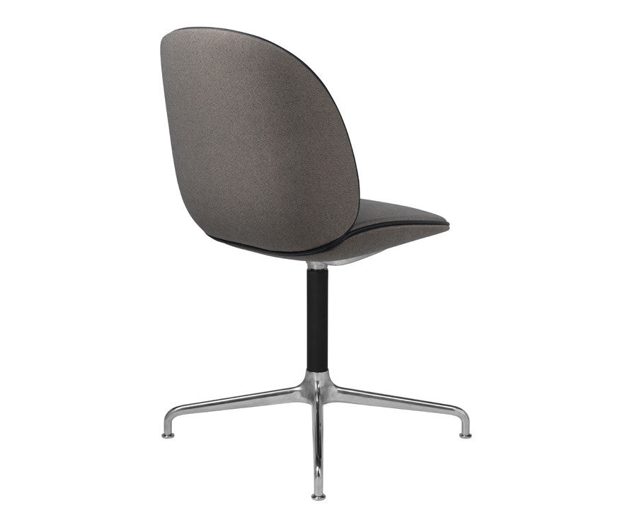 Upholstered Beetle Dining Chair - Casted Swivel Base by GamFratesi | DSHOP