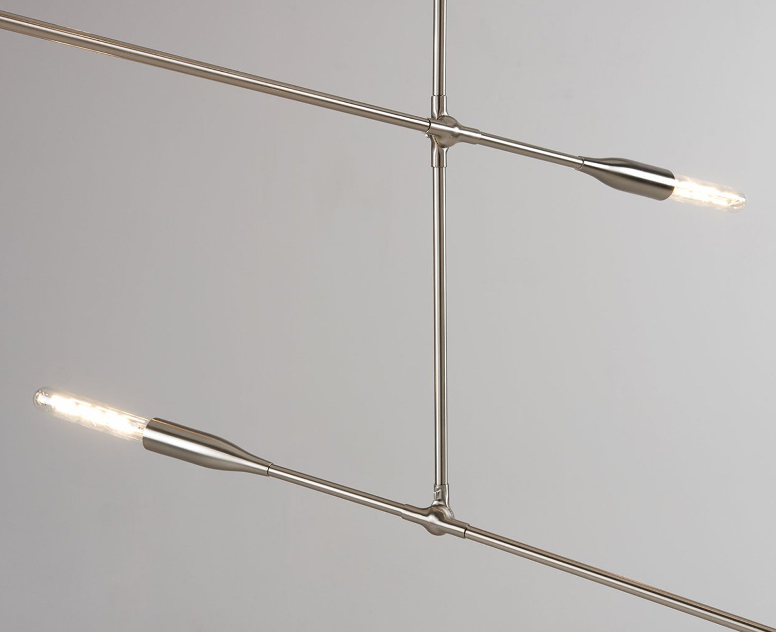 Minimal Nickel Chandeliers | DSHOP