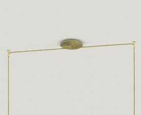 Perle 3 Pendant Light - Brass