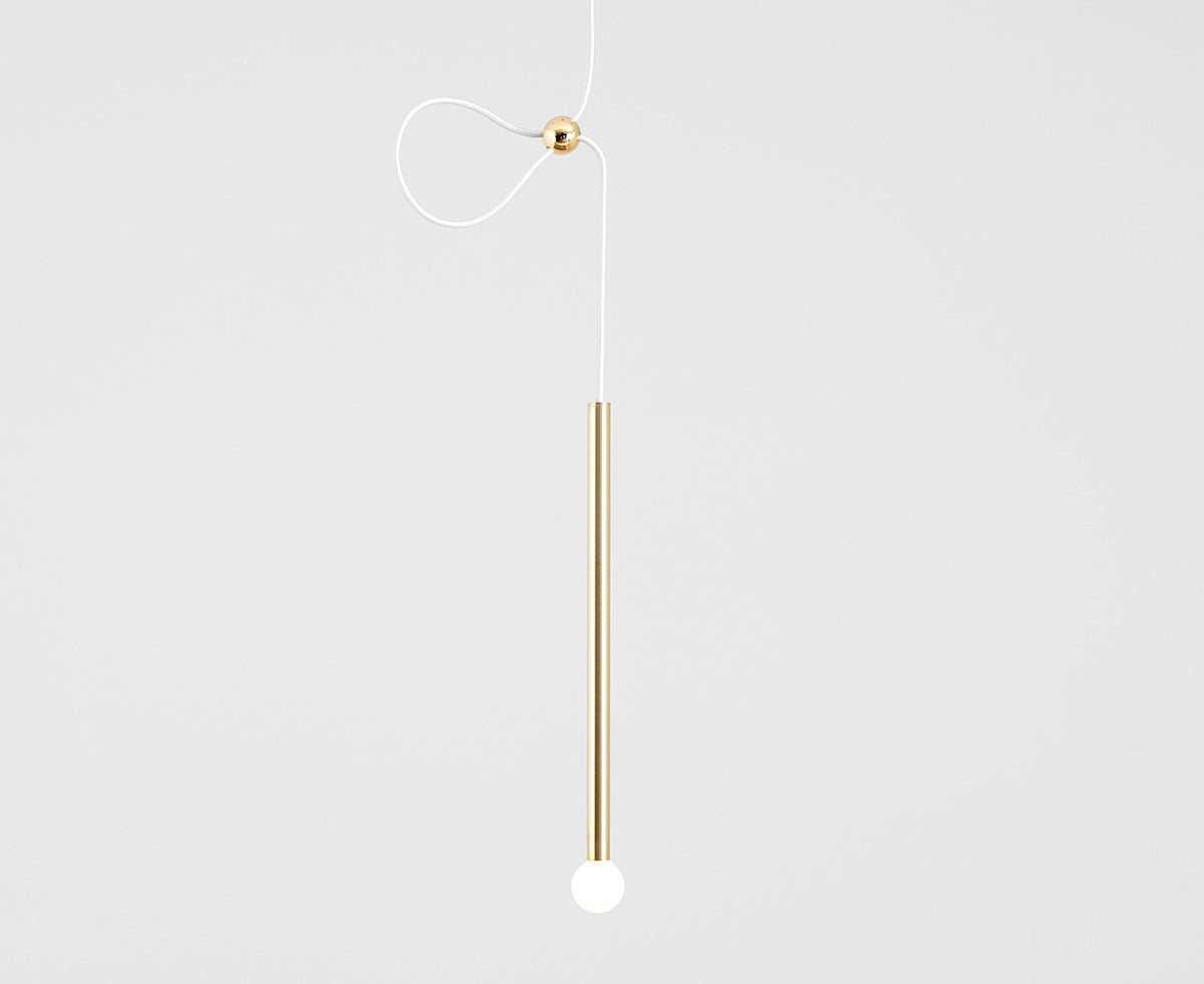 Strike Pendant Light - Brass