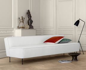 White Modern Line Sofa - 2 Seater | DSHOP