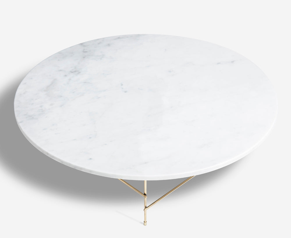 Marblelous Coffee Table - Carrara & Brass | DSHOP