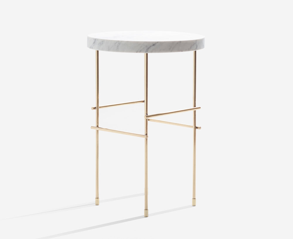 Aparentment Industrial Marblelous Pedestal | DSHOP