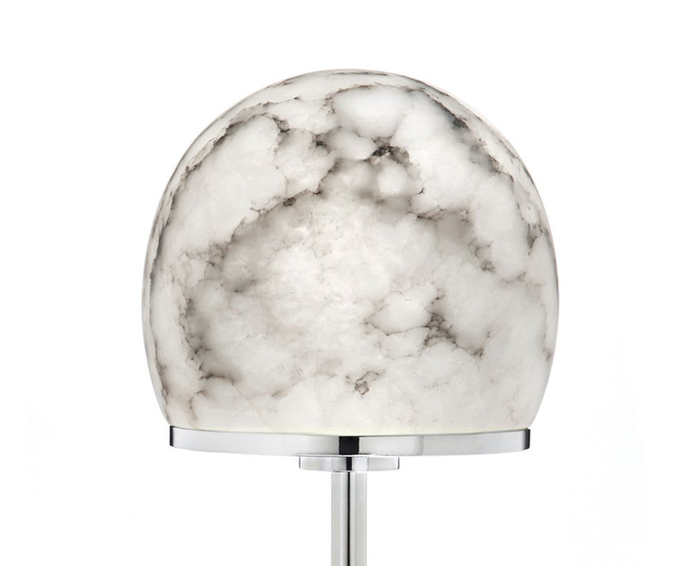 Tartufo Table Lamp in Nickel & Alabaster | DSHOP