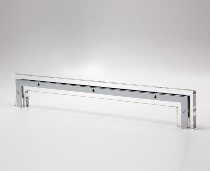 Transparency-01L Handle (Long) in Acrylic & Chrome | DSHOP