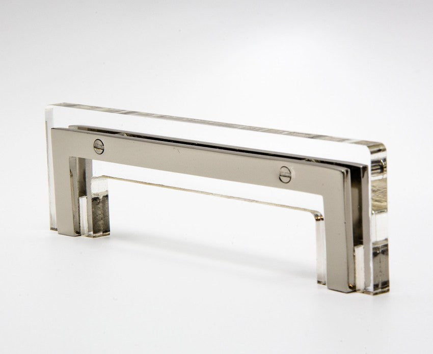 Transparency-01 Handle in Acrylic & Nickel | DSHOP