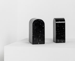 Marquina Marble Triumph Bookends | DSHOP