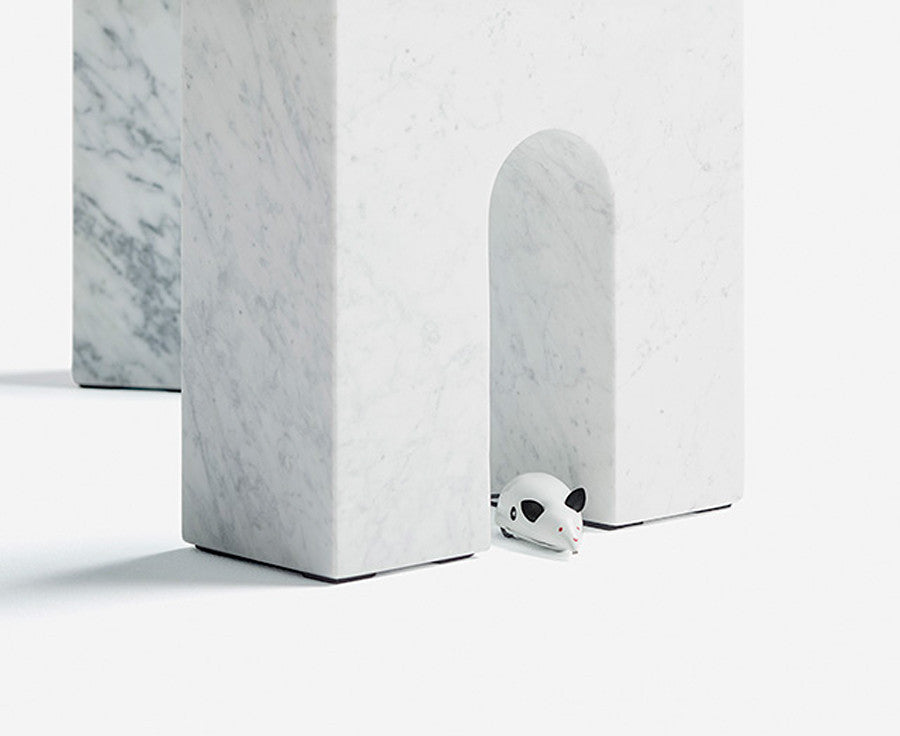 Triumph-T Coffee Table in Carrara Marble | DSHOP
