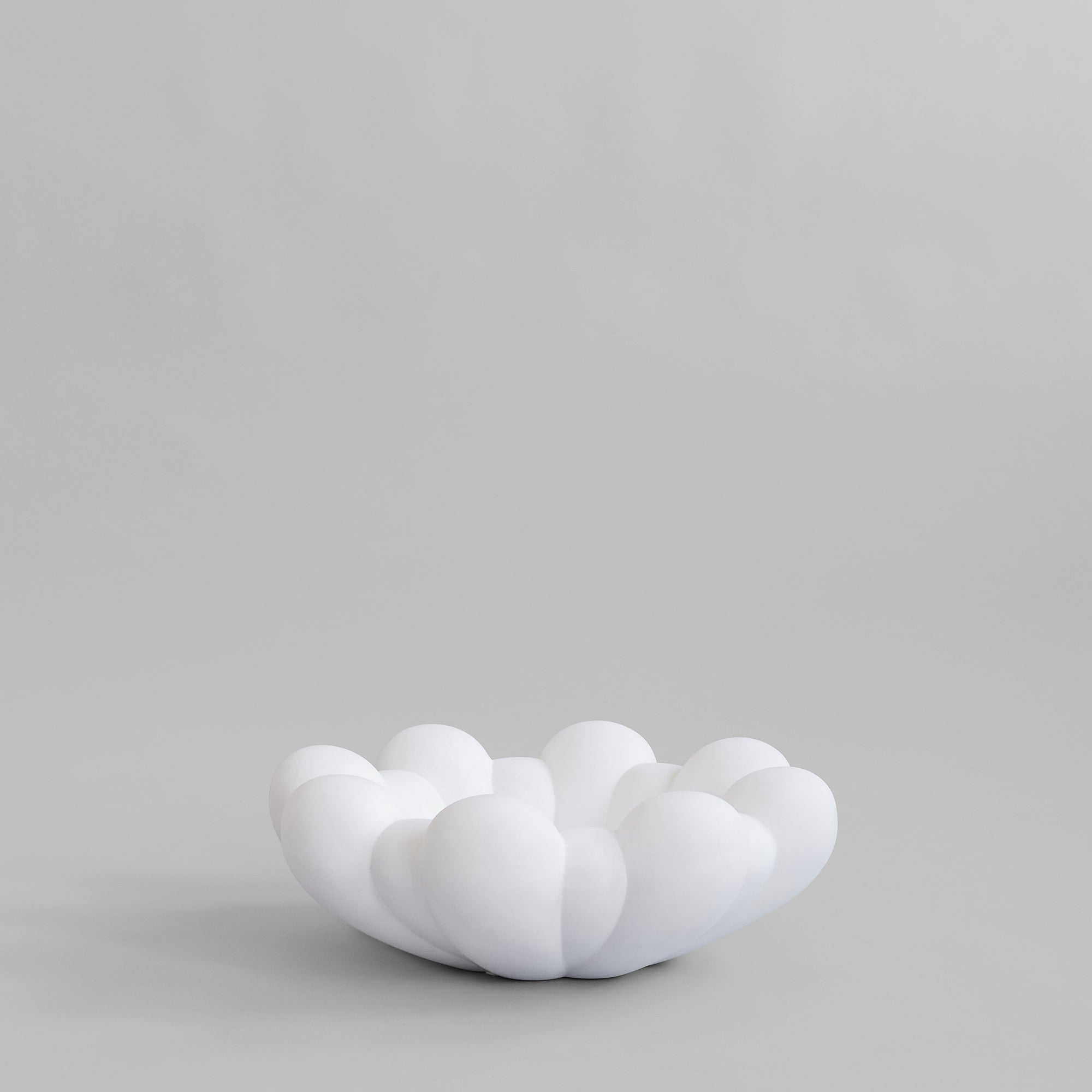 Bloom Tray - Big, Bone White Ceramic | DSHOP