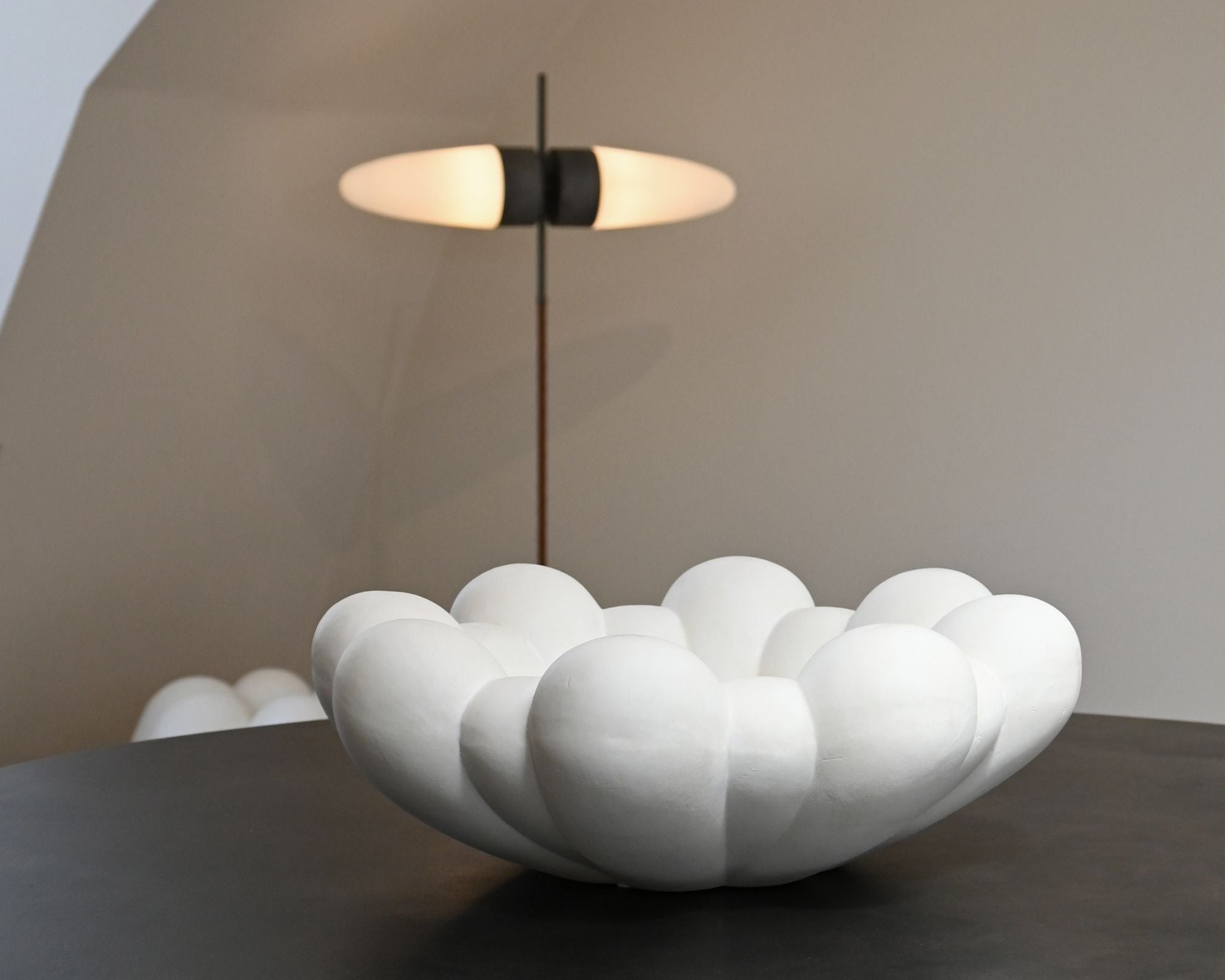 Bloom Tray - Big, Bone White Ceramic Bowl | 101 Copenhagen at DSHOP