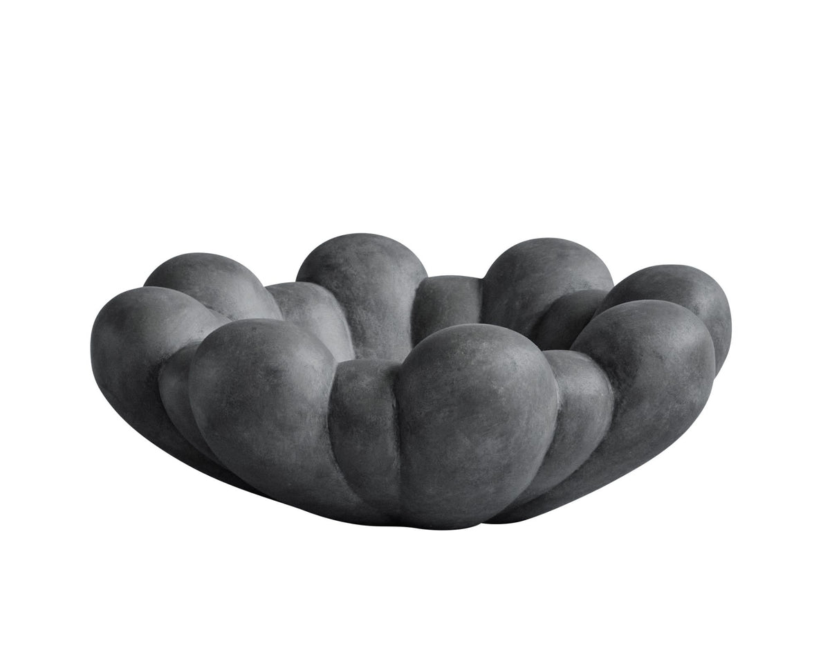 Bloom Tray - Big, Dark Grey Concrete | DSHOP