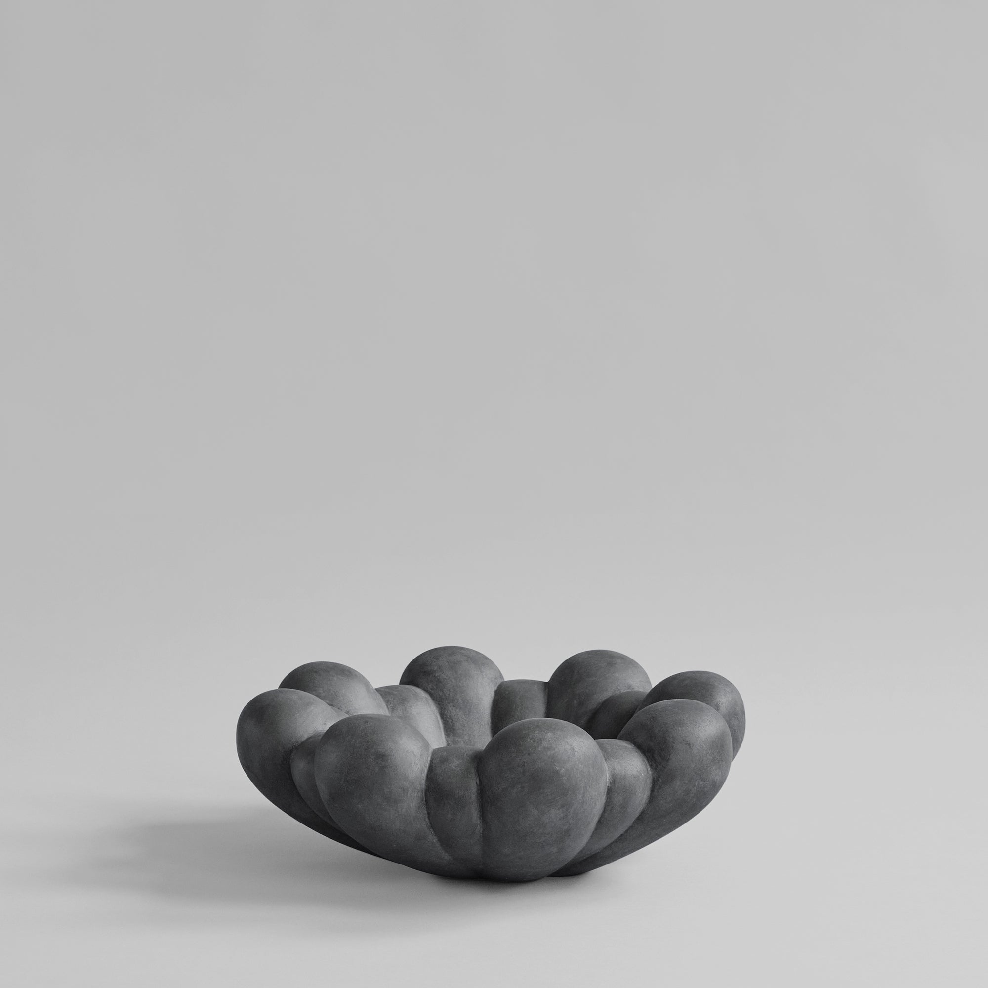 Bloom Tray - Big, Dark Grey Concrete | DSHOP