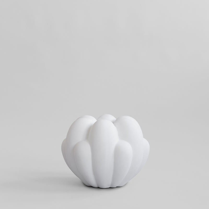Bloom Vase - Mini, Bone White Ceramic | DSHOP