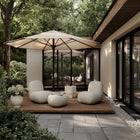 101 Copenhagen Column Table, Limestone – Luxury Outdoor Table