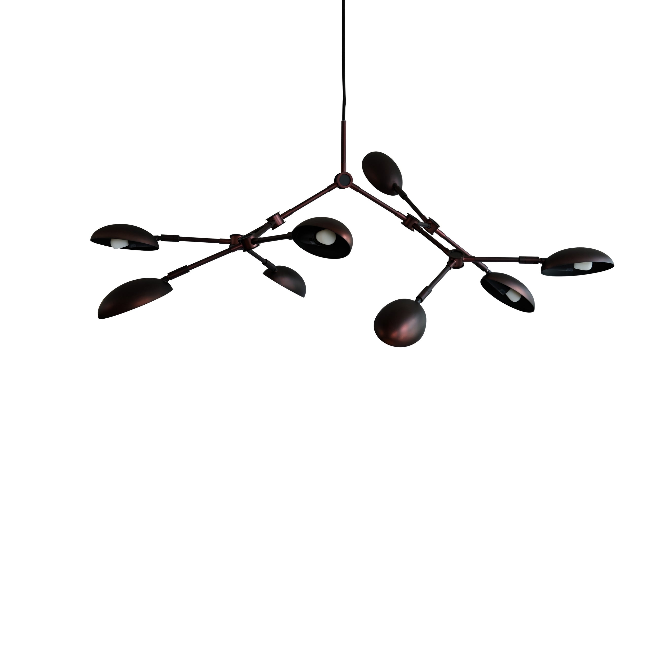 Drop Chandelier, Mini, Burned Black - DSHOP