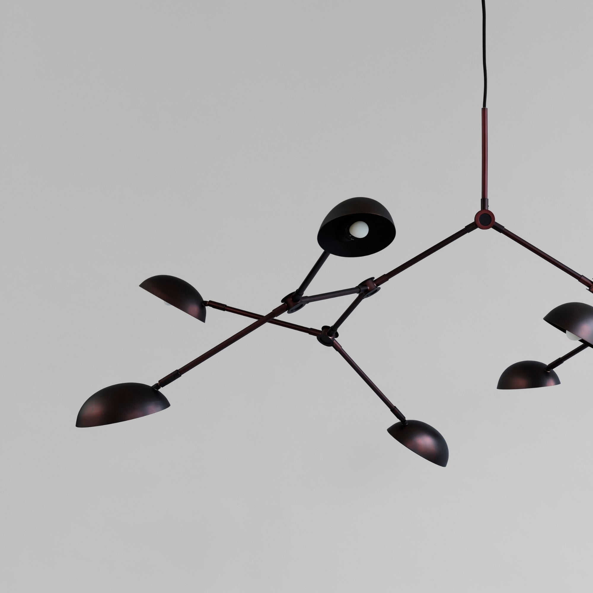 101 Copenhagen Drop Chandelier, Burned Black - DSHOP