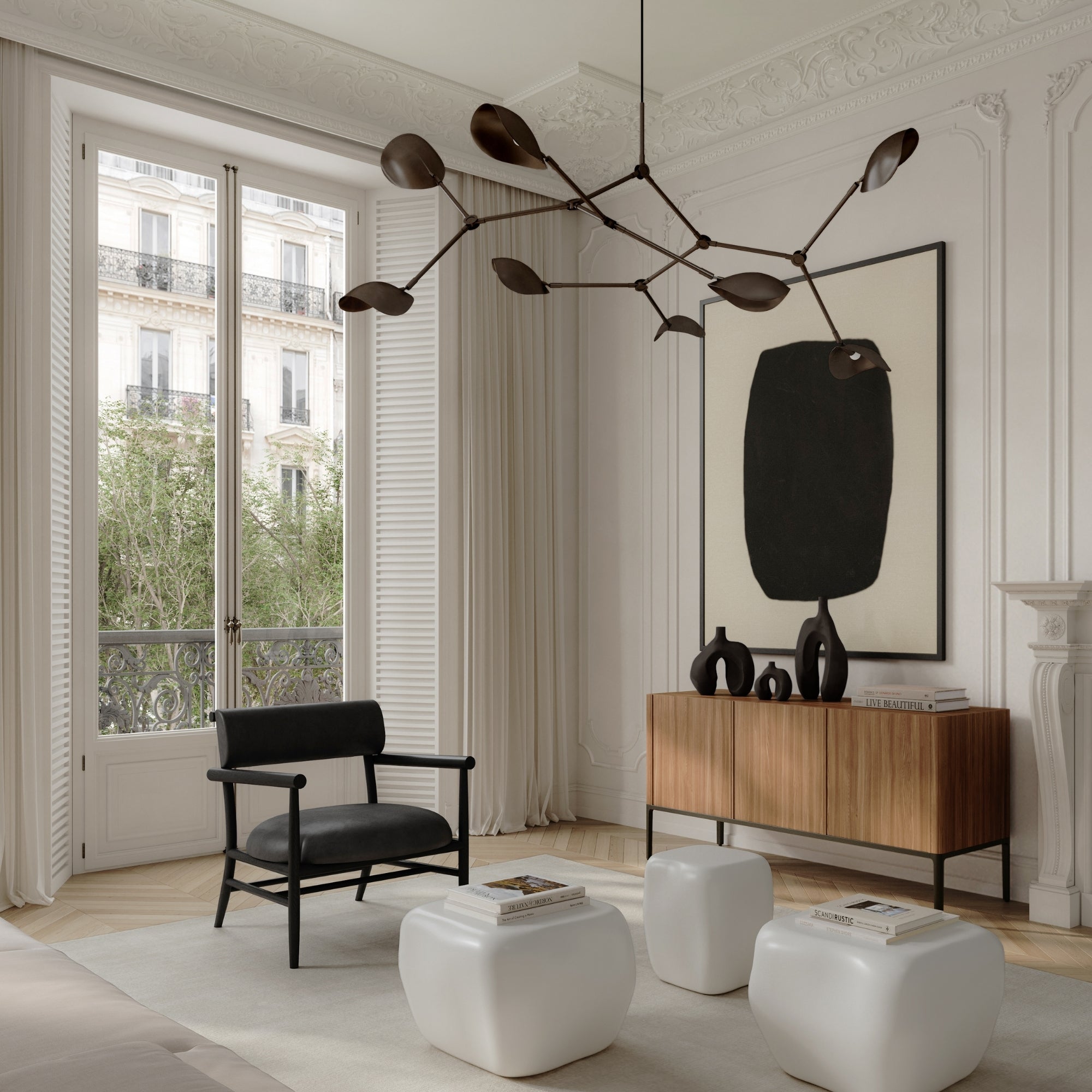 Stingray Chandelier, Bronze - 101 Copenhagen | DSHOP