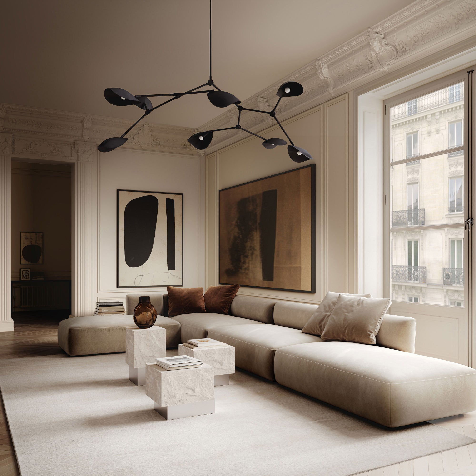 Stingray Chandelier, Bronze - 101 Copenhagen | DSHOP