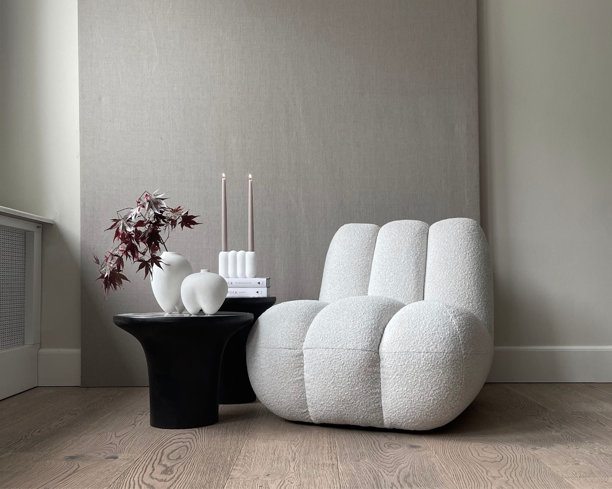 Sumo Vase Slim, Bone White | Ceramic Art | 101 Copenhagen at DSHOP