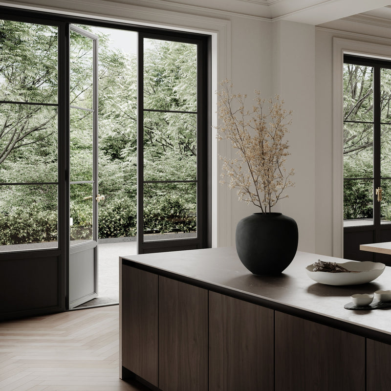 Sunao Vase Black Medio | DSHOP