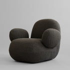 Modern chair with a textured surface 