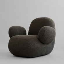 Modern chair with a textured surface 