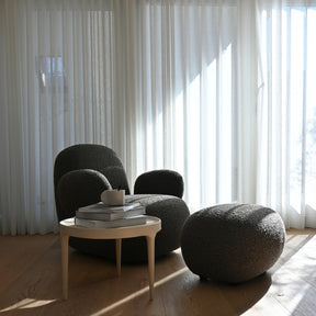 Toe Armchair & Ottoman