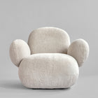Toe Armchair Flat, Sheepskin