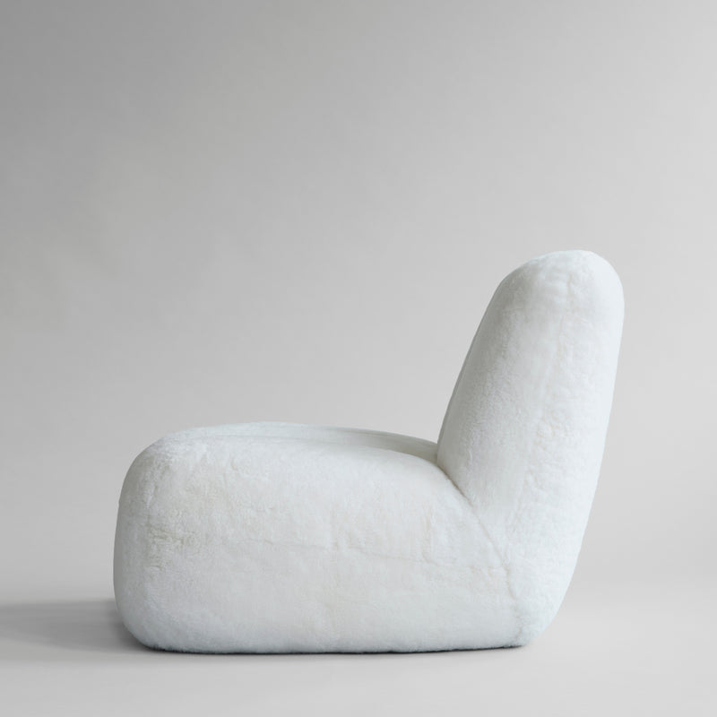 Toe Chair White Sheepskin