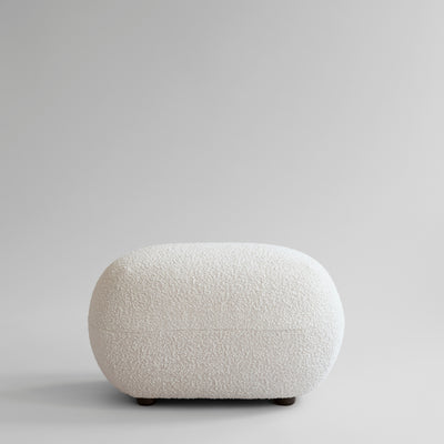 Toe Ottoman, Off White