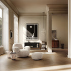 Sheepskin Armchair & Ottoman
