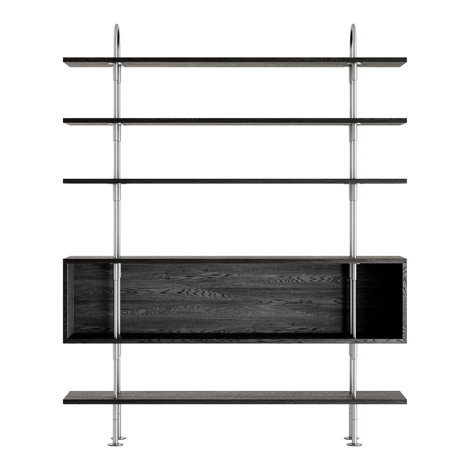Keen Shelving System - 4 Shelves + Box
