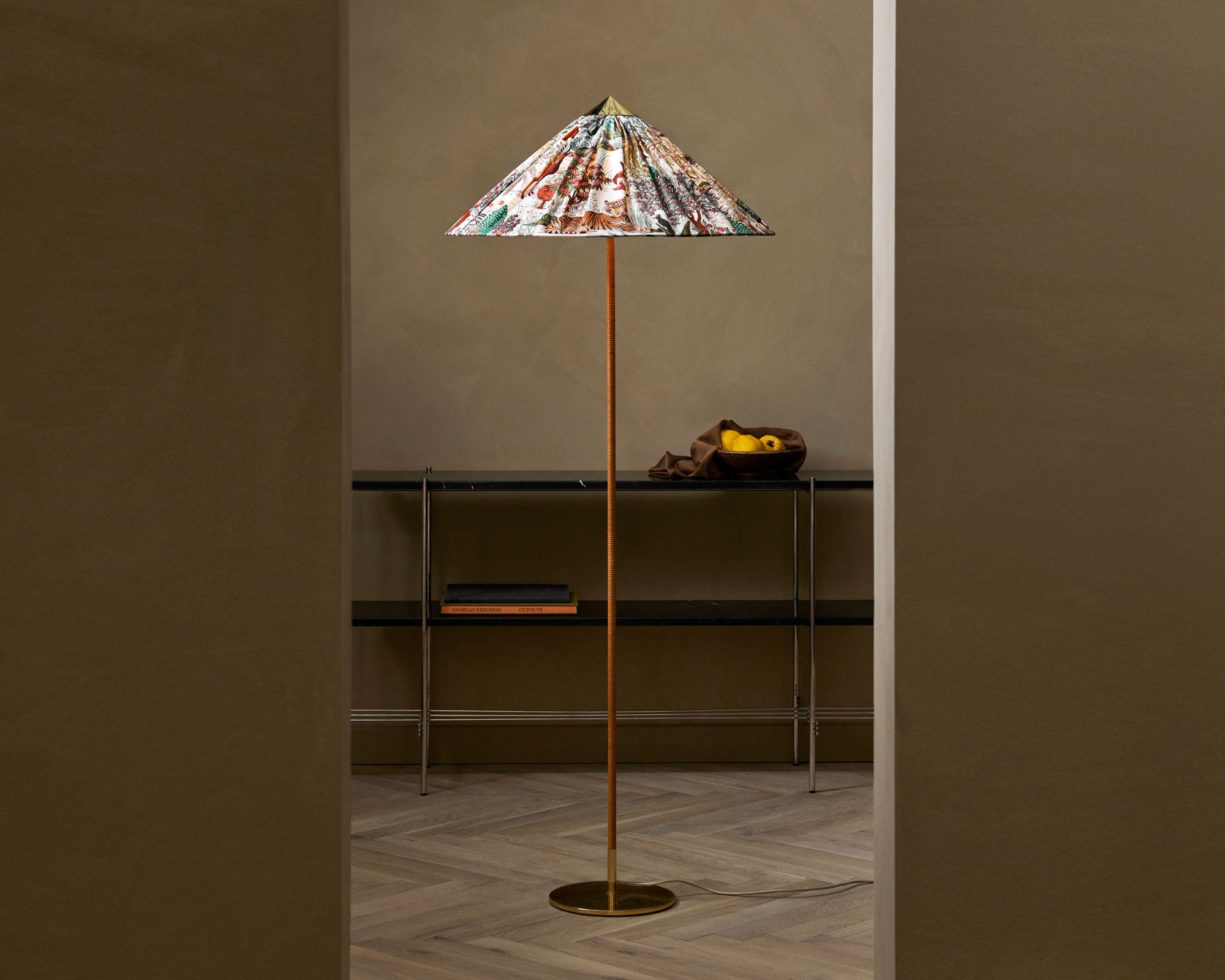 9602 Floor Lamp, Pierre Frey Edition by Paavo Tynell | Gubi at DSHOP