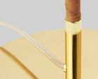Wicker & Brass Floor Lamp | DSHOP