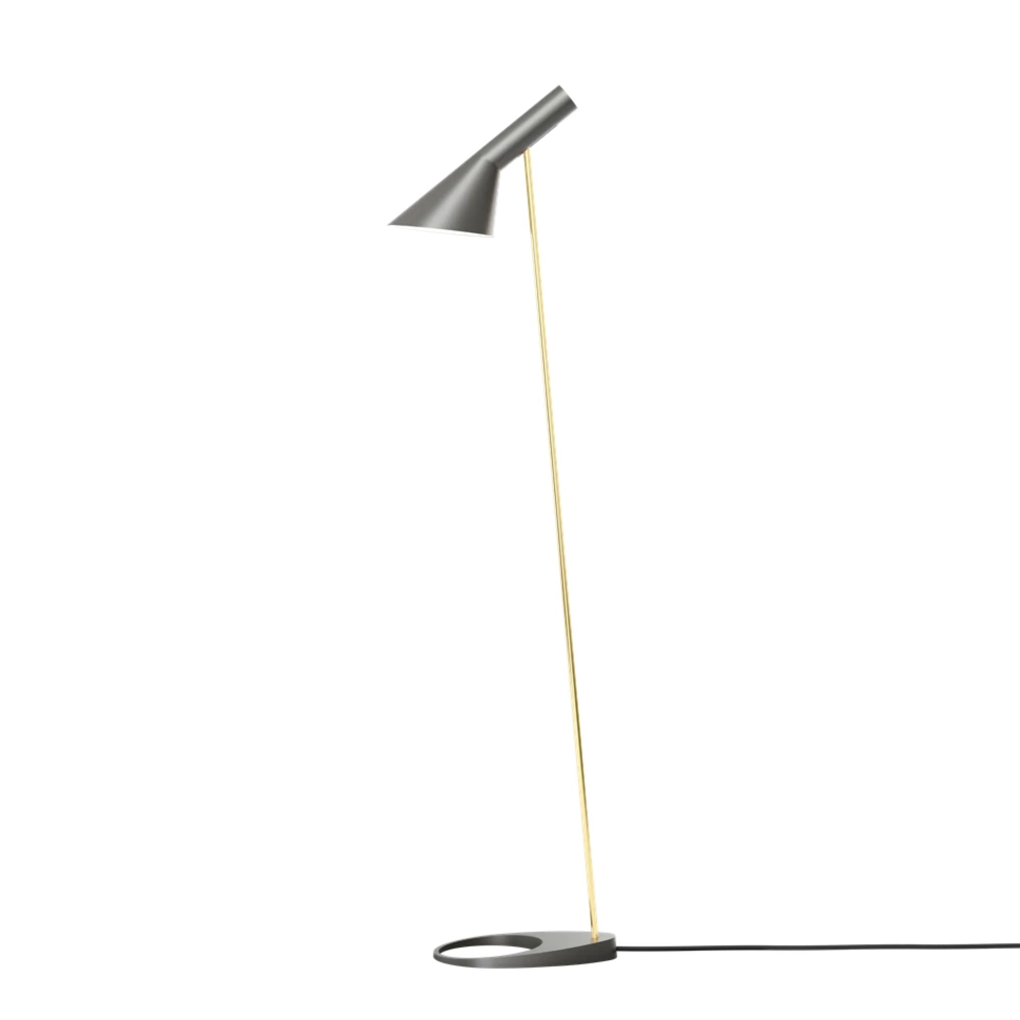AJ Floor Lamp - Brass Warm Grey