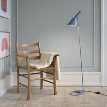Dusty Blue AJ Floor Lamp
