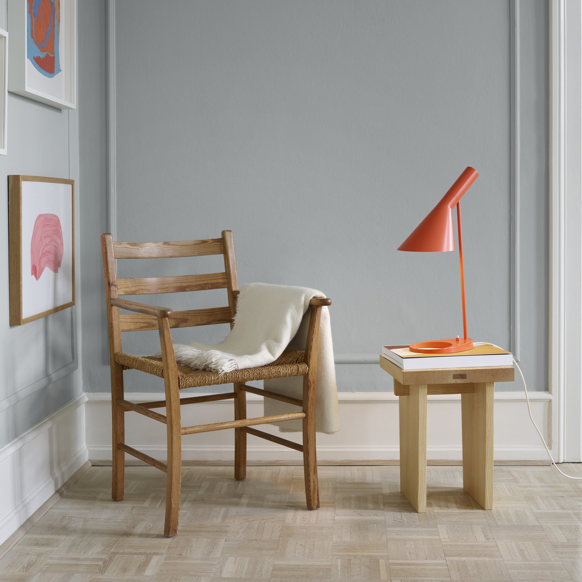 Electric Orange AJ Table Lamp