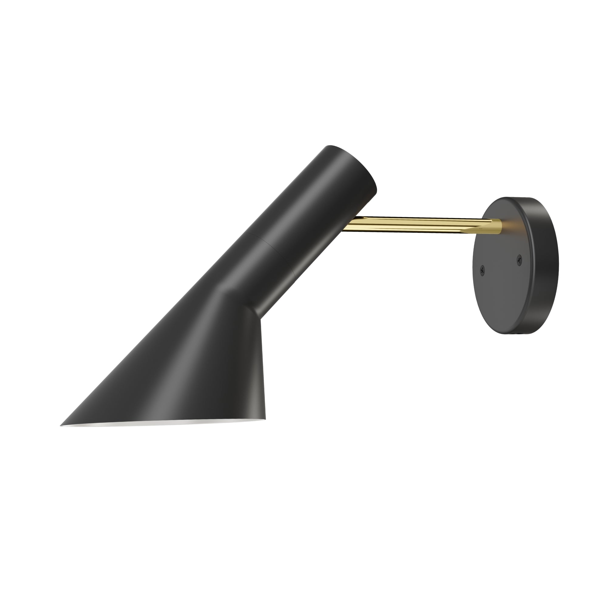 AJ Wall Lamp - Brass Black